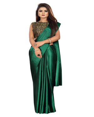 Satin Silk Sari