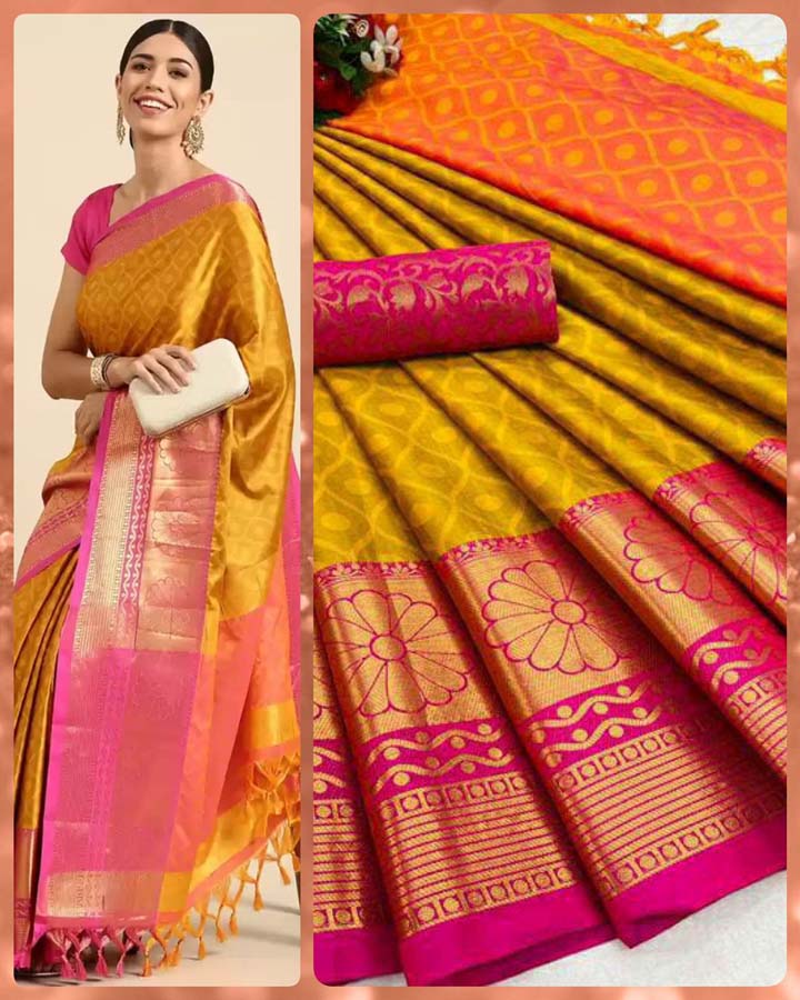 Buy Kanchipuram Soft Silk Saree,jacquard Weaving Saree,blouse,bridal Saree,  Women's Saree, Designers Saree,dark Green Saree,indian Wedding Saree Online  in India - Etsy