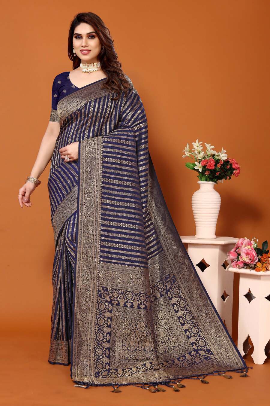 Banarasi silk Saree – TextileGarment.Store