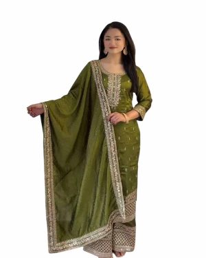Top Palazzo with dupatta